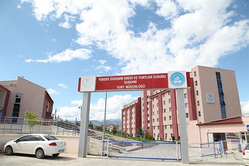 Suşehri KYK Kız ve Erkek Öğrenci Yurdu dış cephe görseli