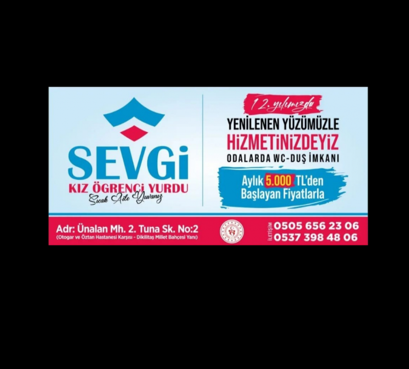 Uşak Sevgi Yüksek Öğretim Kız Öğrenci Yurdu yurt görseli