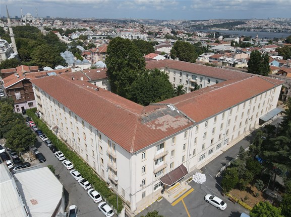 Vezneciler KYK Kız Öğrenci Yurdu dış cephe görseli