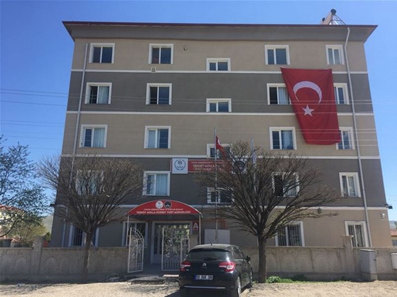 Yerköy Molla Hüsrev KYK Kız ve Erkek Öğrenci Yurdu dış cephe görseli