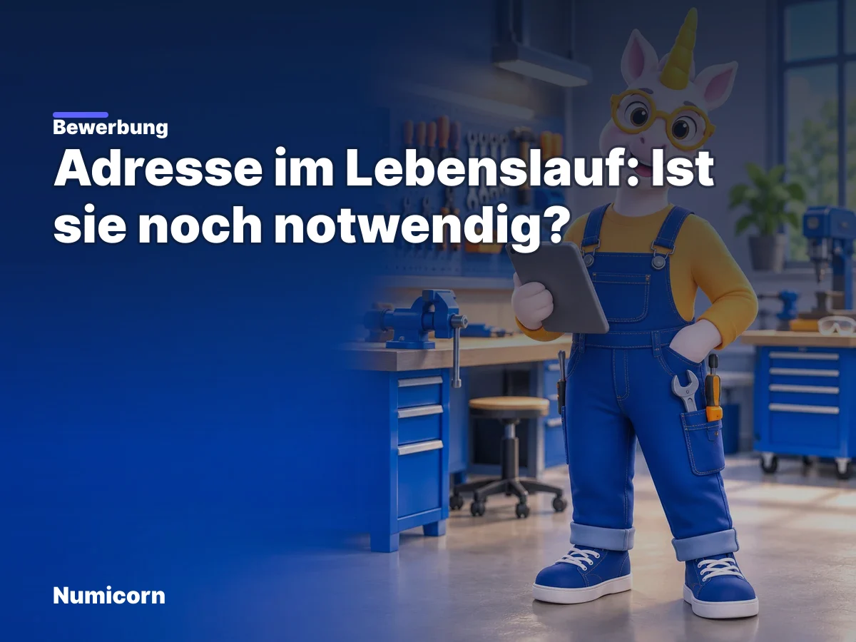 Adresse im Lebenslauf: Ist sie noch notwendig?