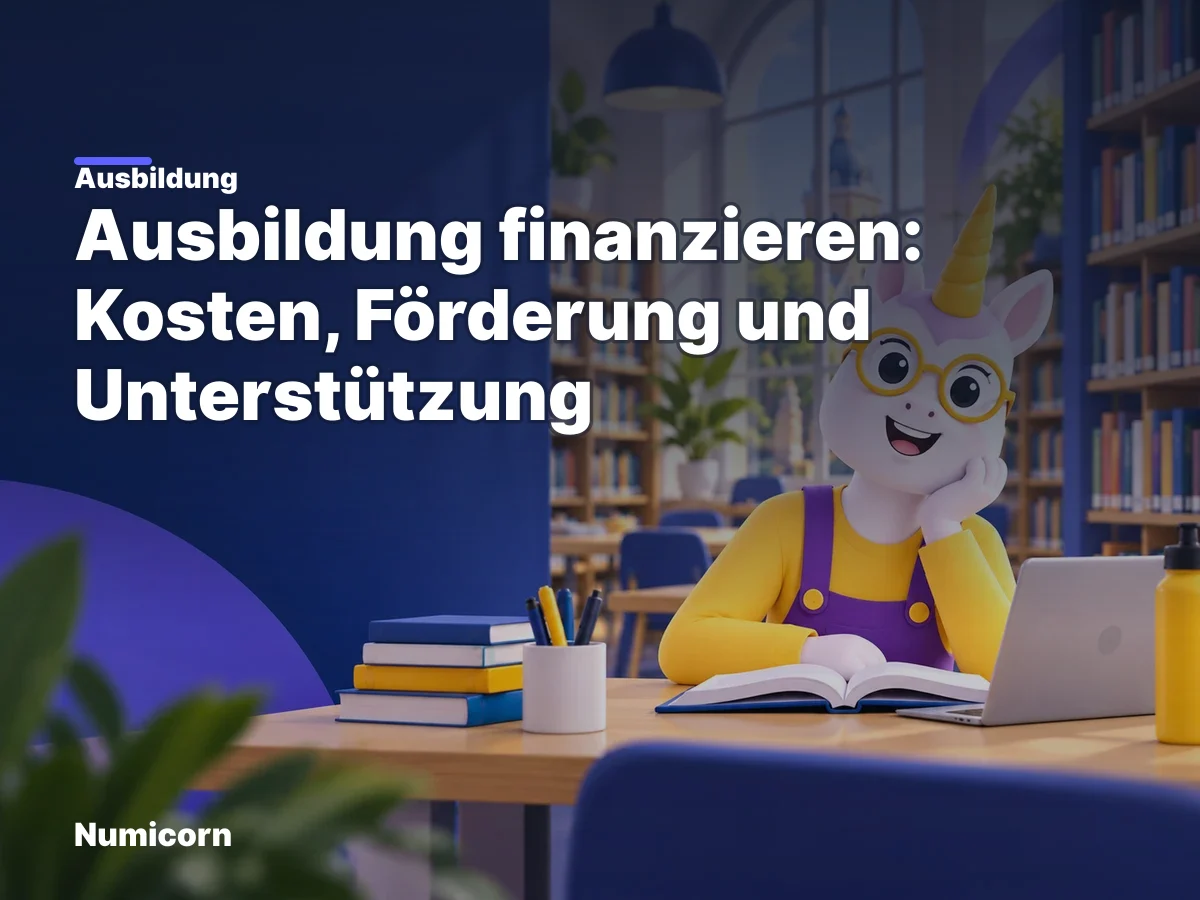 Ausbildung finanzieren: Kosten, Förderung und Unterstützung
