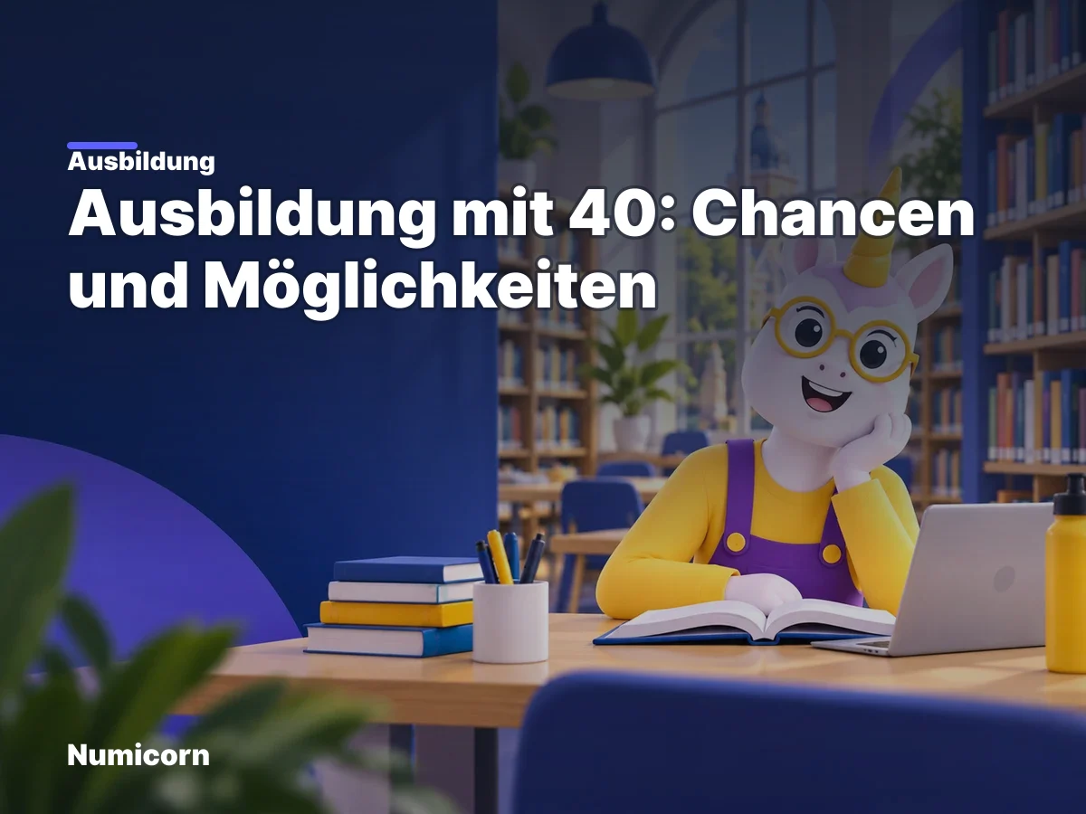 Ausbildung mit 40: Chancen und Möglichkeiten