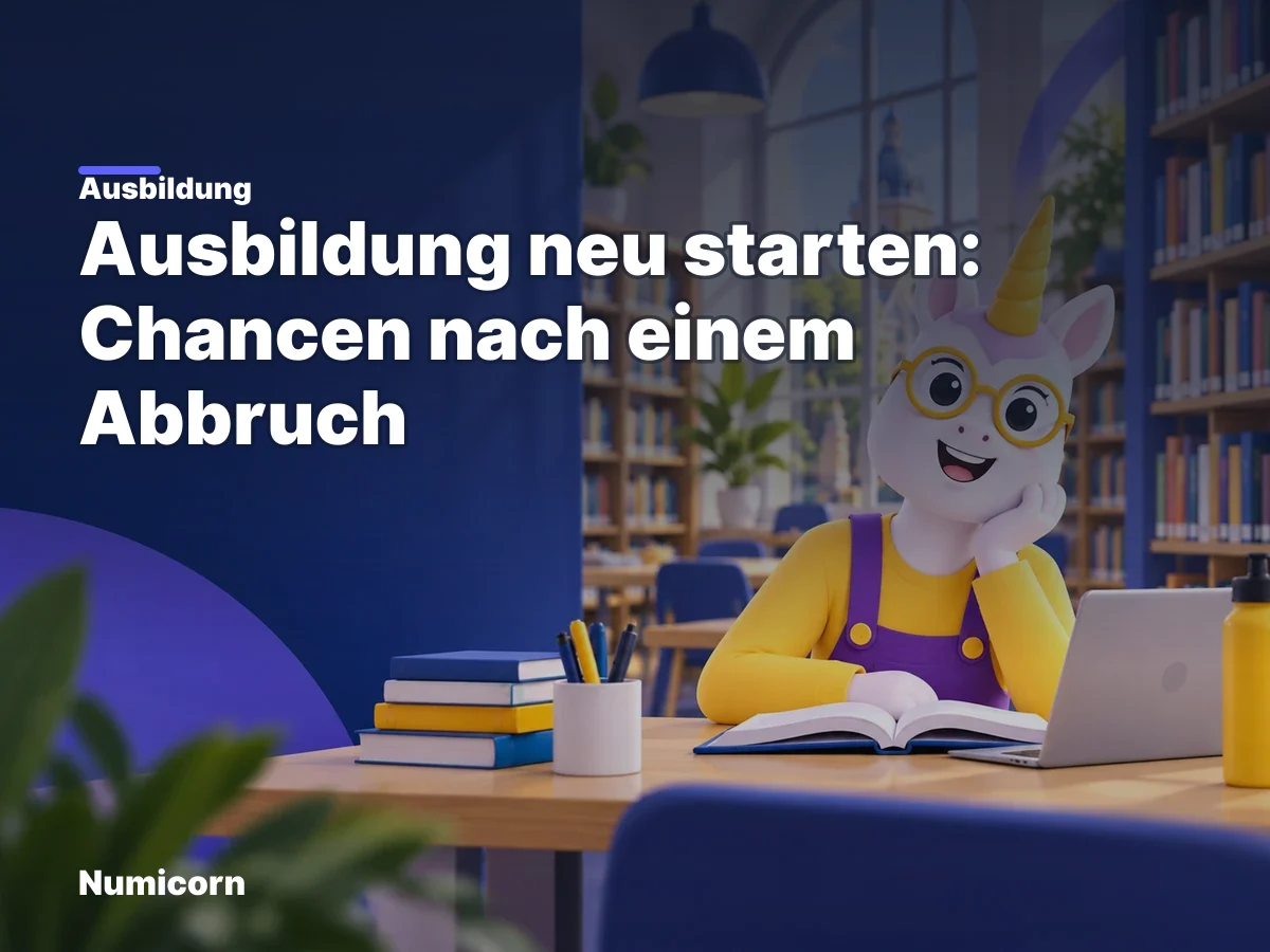 Ausbildung neu starten: Chancen nach einem Abbruch