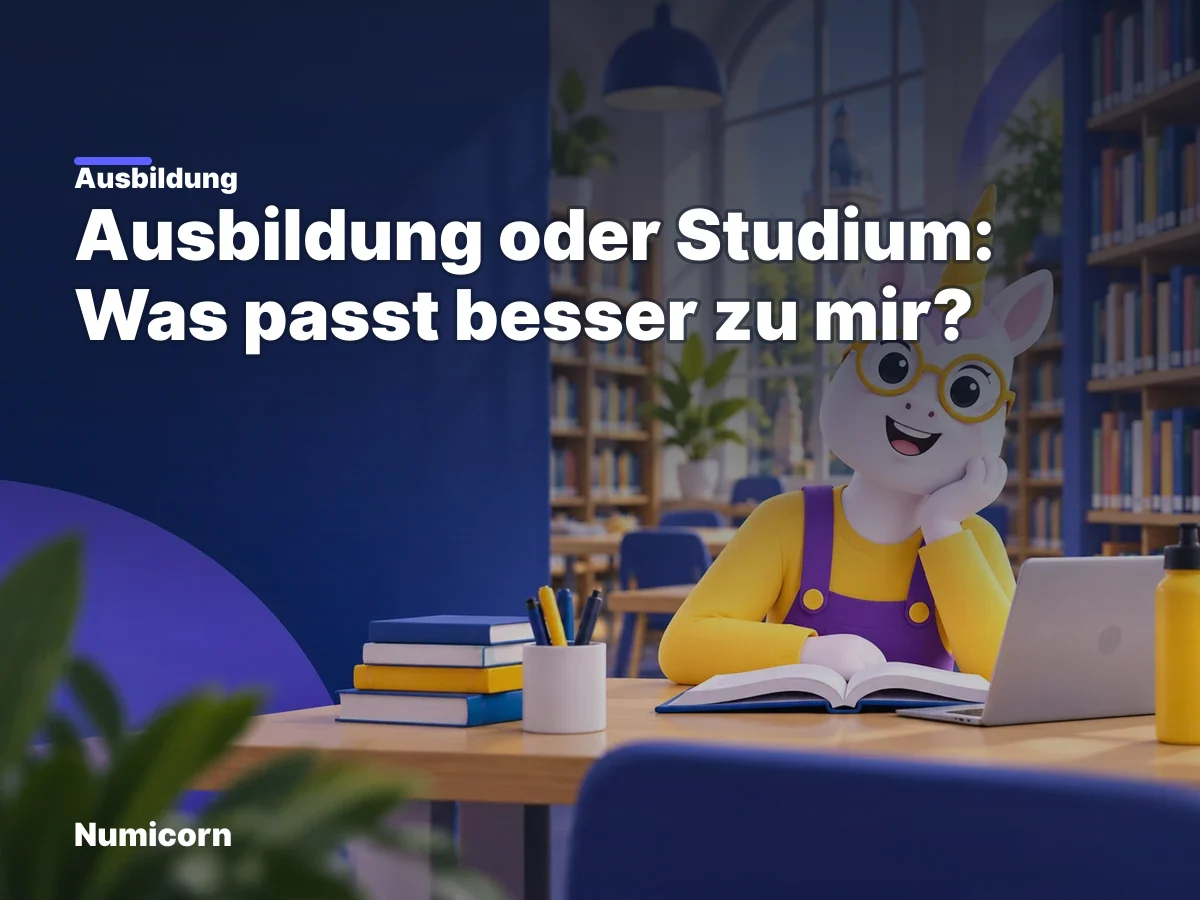 Ausbildung oder Studium: Was passt besser zu mir?