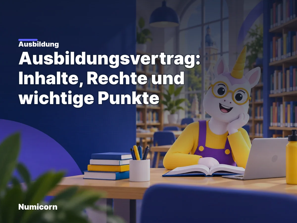 Ausbildungsvertrag: Inhalte, Rechte und wichtige Punkte