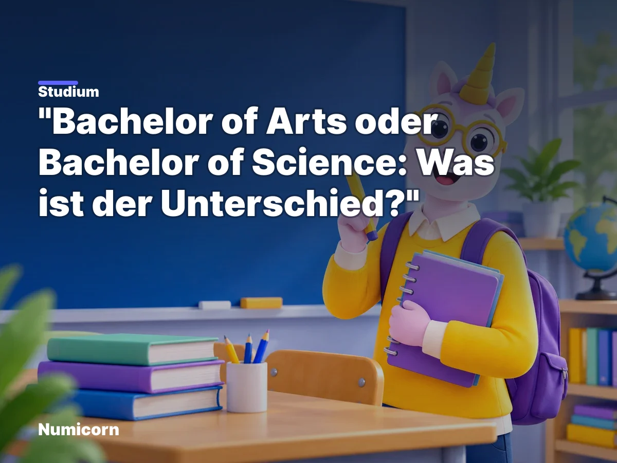 Bachelor of Arts oder Bachelor of Science: Was ist der Unterschied?