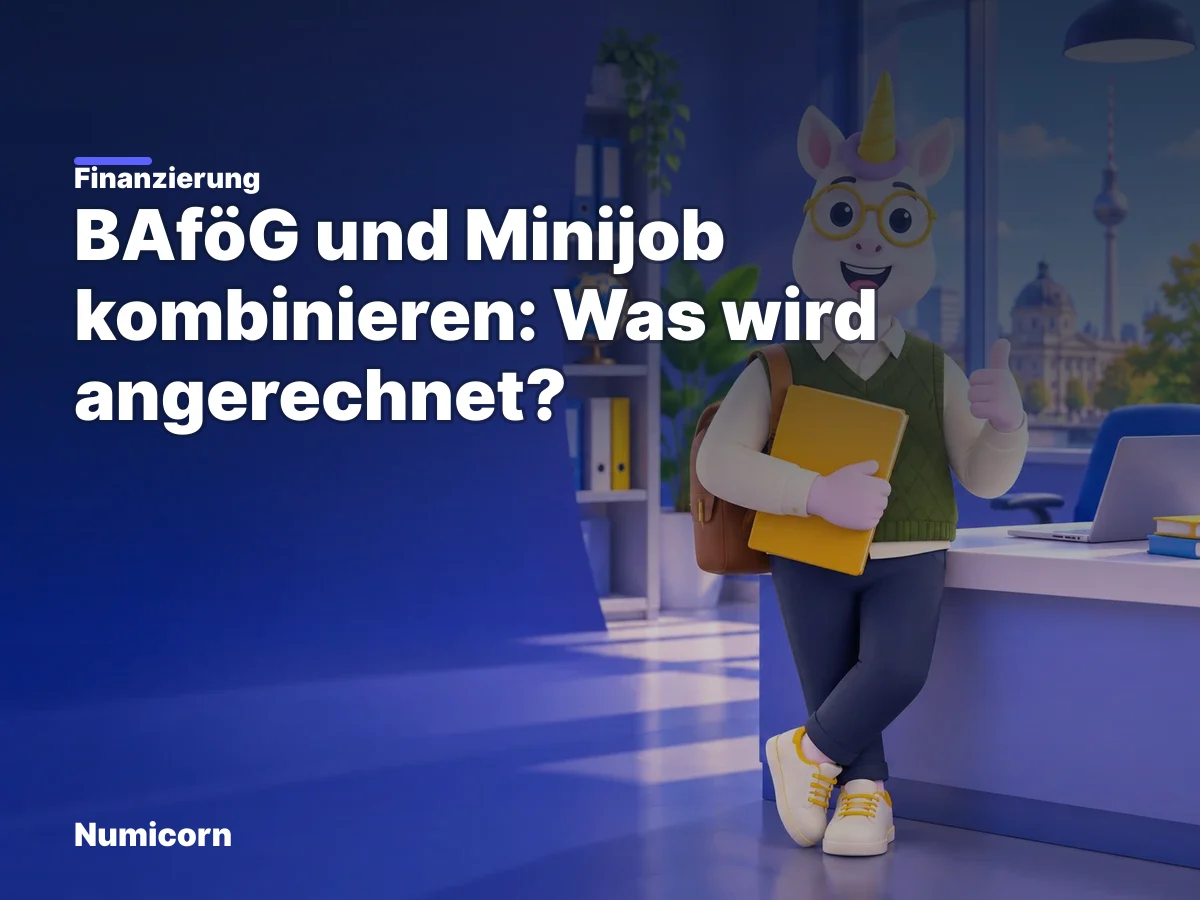 BAföG und Minijob kombinieren: Was wird angerechnet?