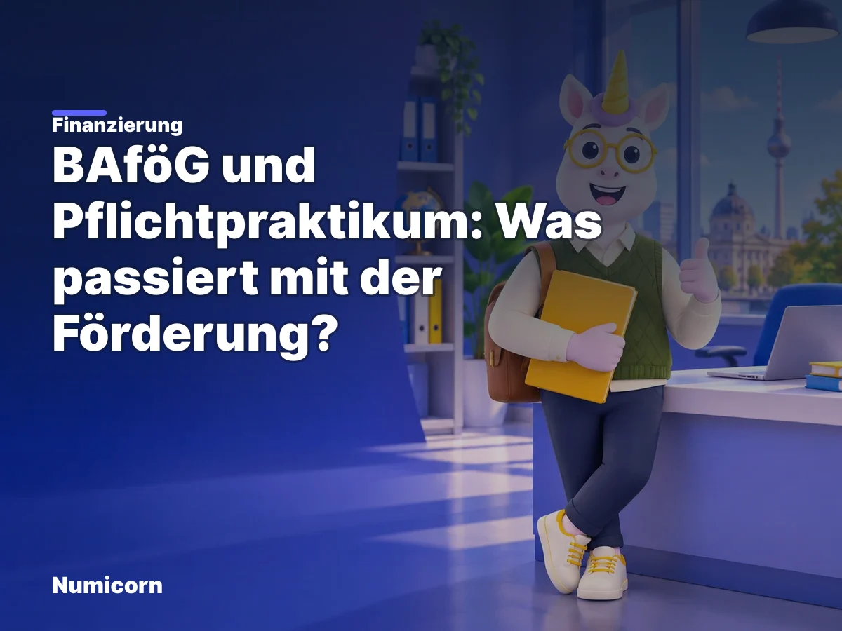 BAföG und Pflichtpraktikum: Was passiert mit der Förderung?