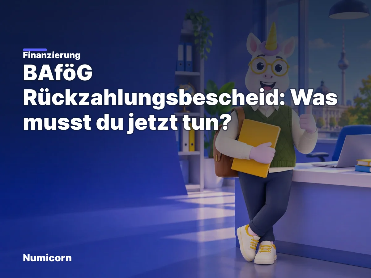 BAföG Rückzahlungsbescheid: Was musst du jetzt tun?