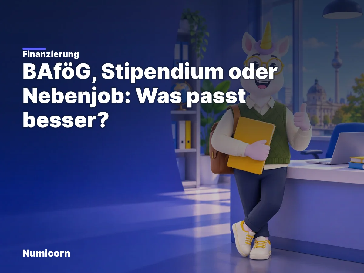 BAföG, Stipendium oder Nebenjob: Was passt besser?