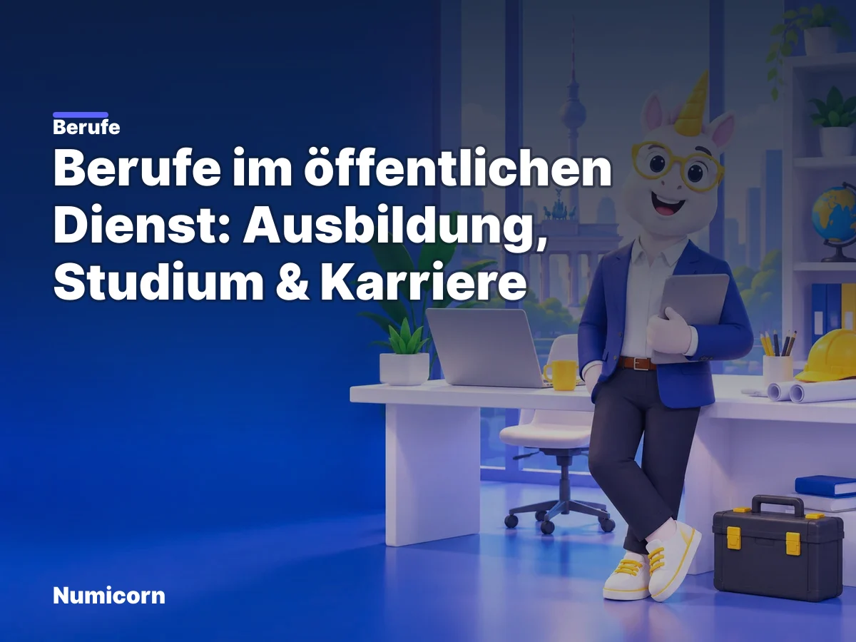 Berufe im öffentlichen Dienst: Ausbildung, Studium & Karriere