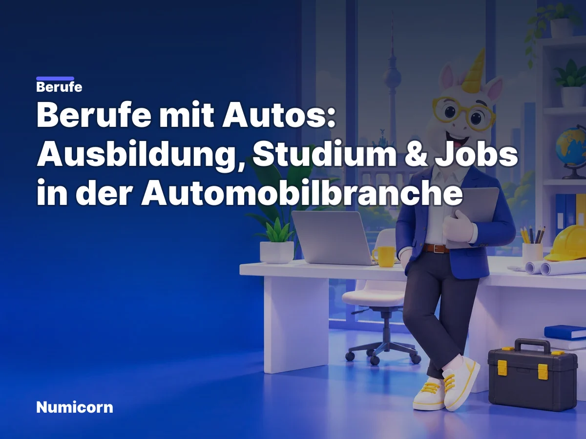 Berufe mit Autos: Ausbildung, Studium & Jobs in der Automobilbranche