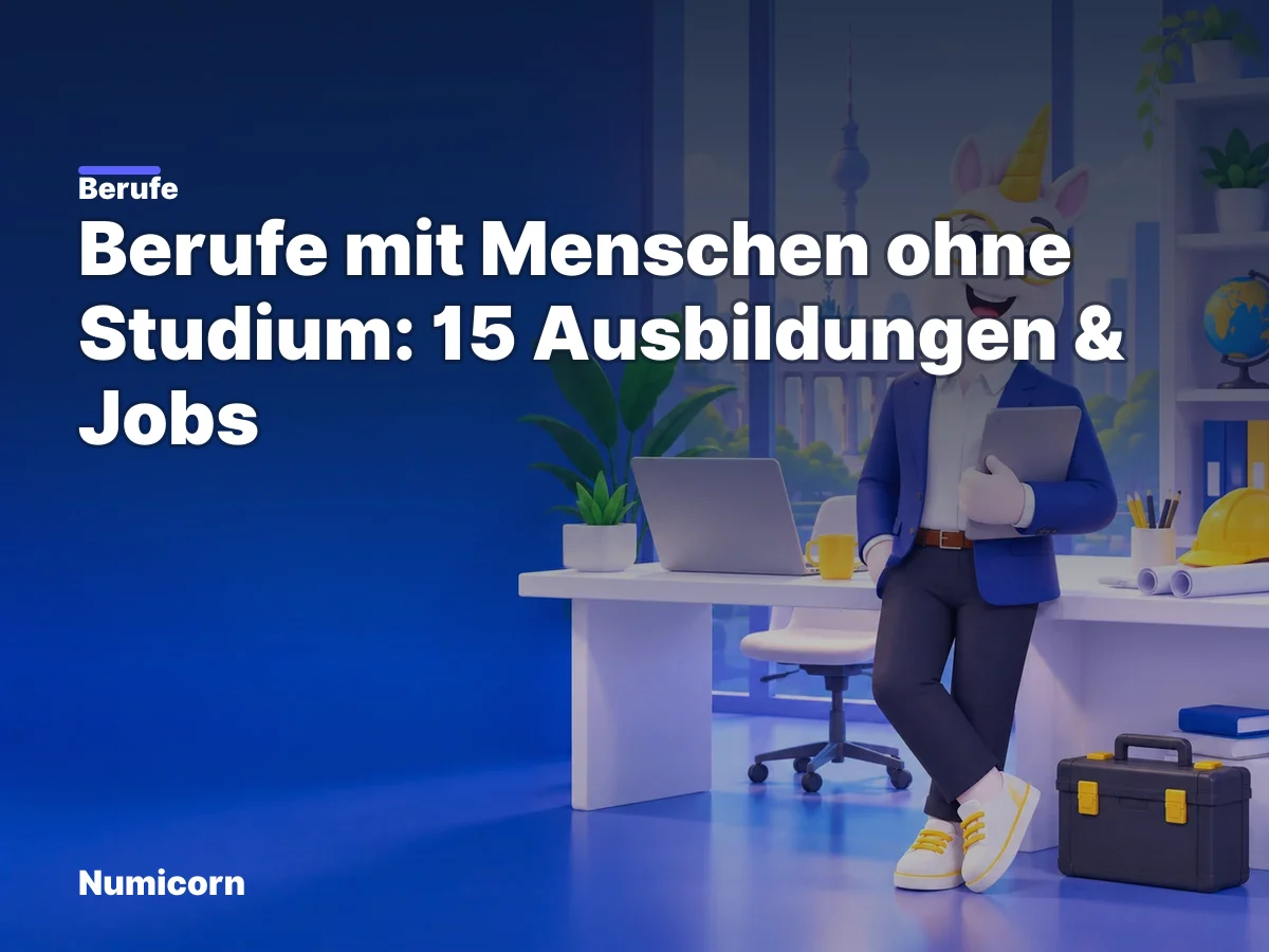 Berufe mit Menschen ohne Studium: 15 Ausbildungen & Jobs
