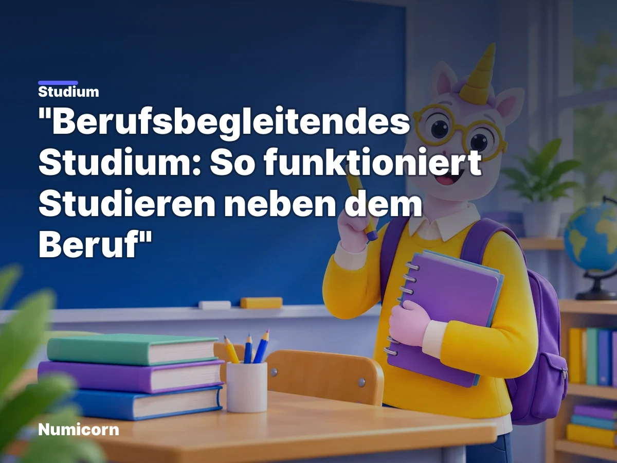 Berufsbegleitendes Studium: So funktioniert Studieren neben dem Beruf