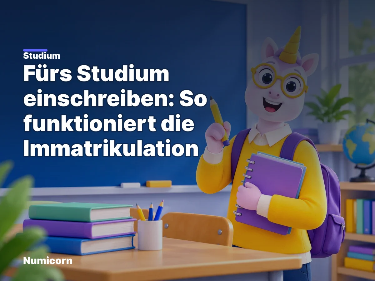 Fürs Studium einschreiben: So funktioniert die Immatrikulation