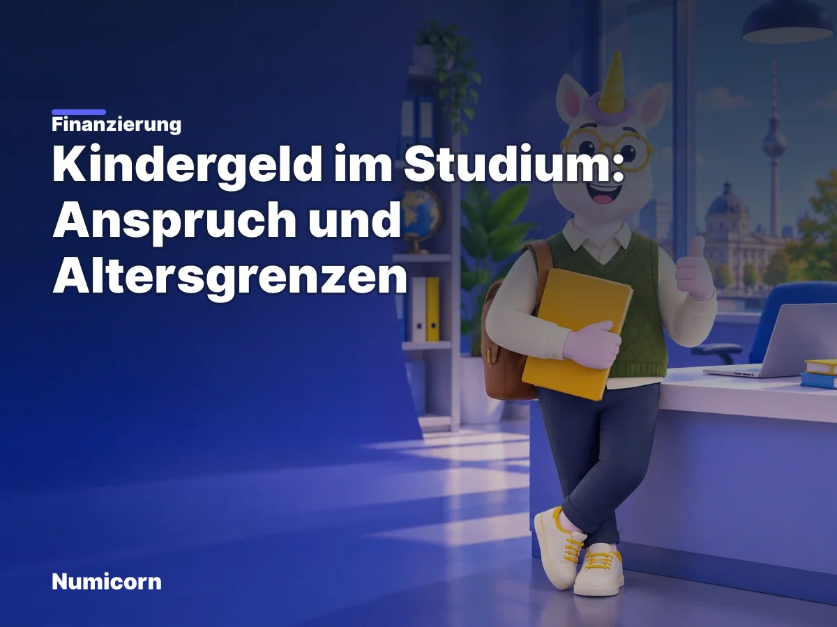 Kindergeld im Studium: Anspruch und Altersgrenzen