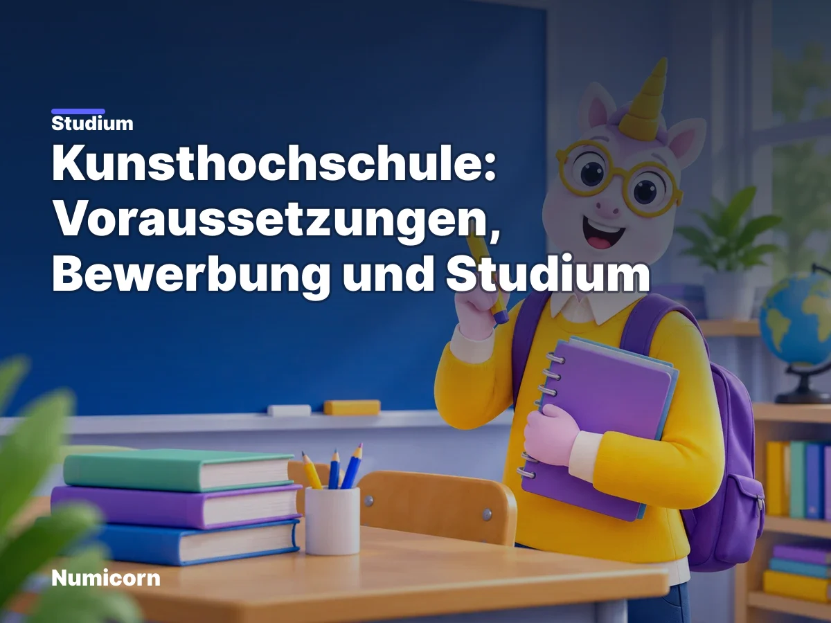 Kunsthochschule: Voraussetzungen, Bewerbung und Studium