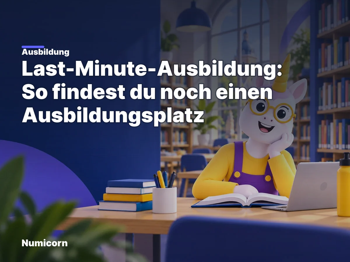 Last-Minute-Ausbildung: So findest du noch einen Ausbildungsplatz