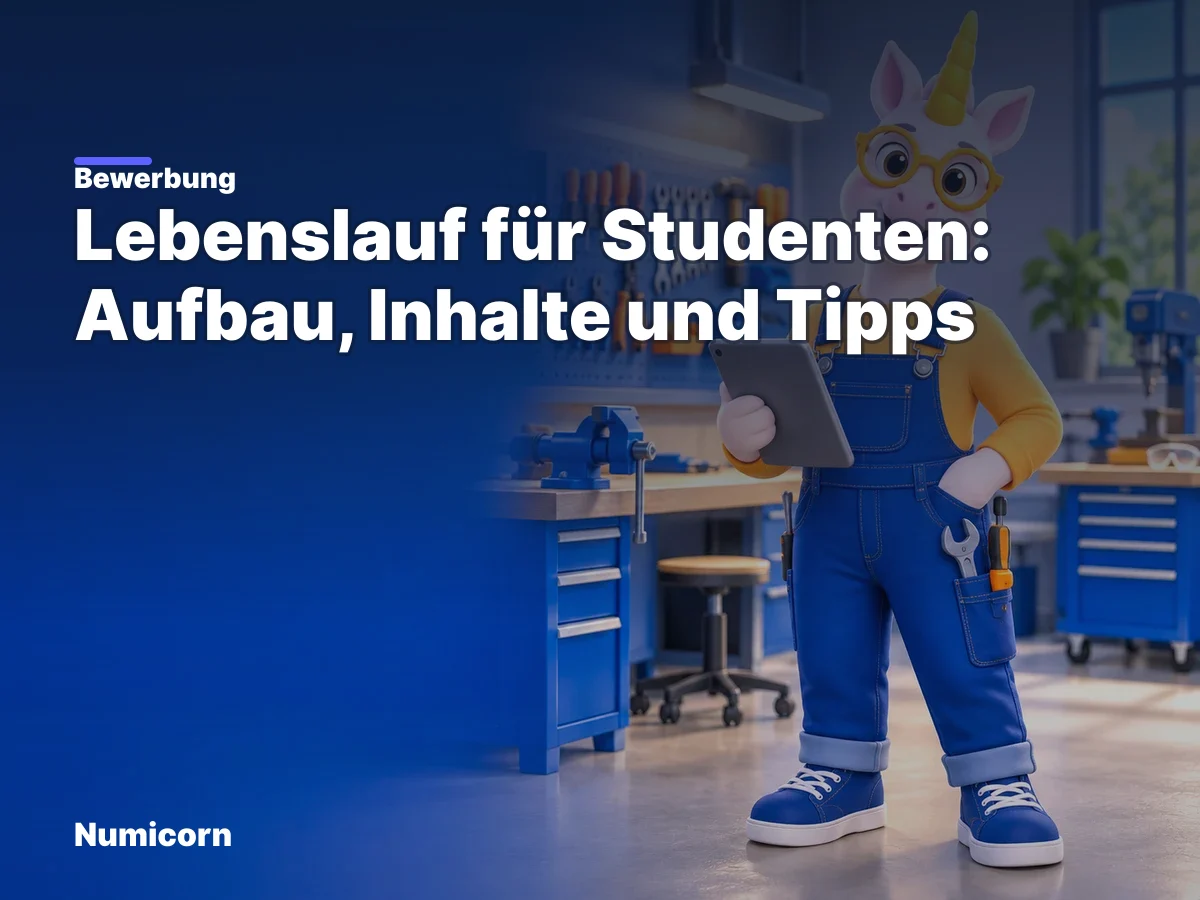 Lebenslauf für Studenten: Aufbau, Inhalte und Tipps