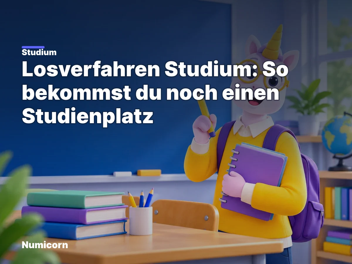 Losverfahren Studium: So bekommst du noch einen Studienplatz