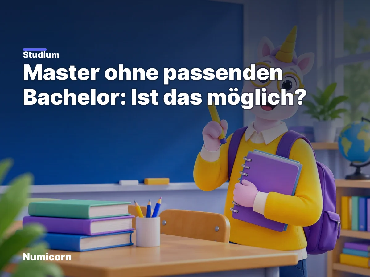 Master ohne passenden Bachelor: Ist das möglich?
