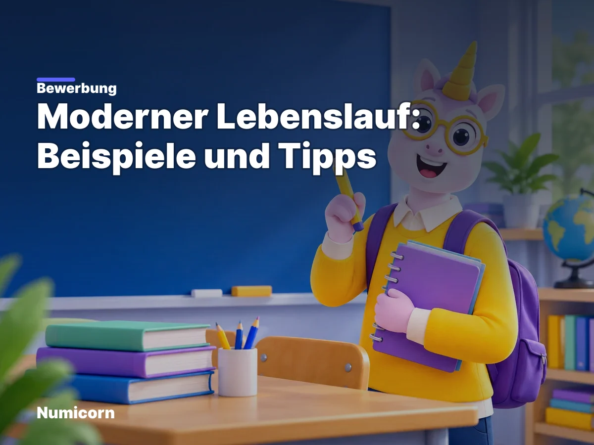 Moderner Lebenslauf: Beispiele und Tipps