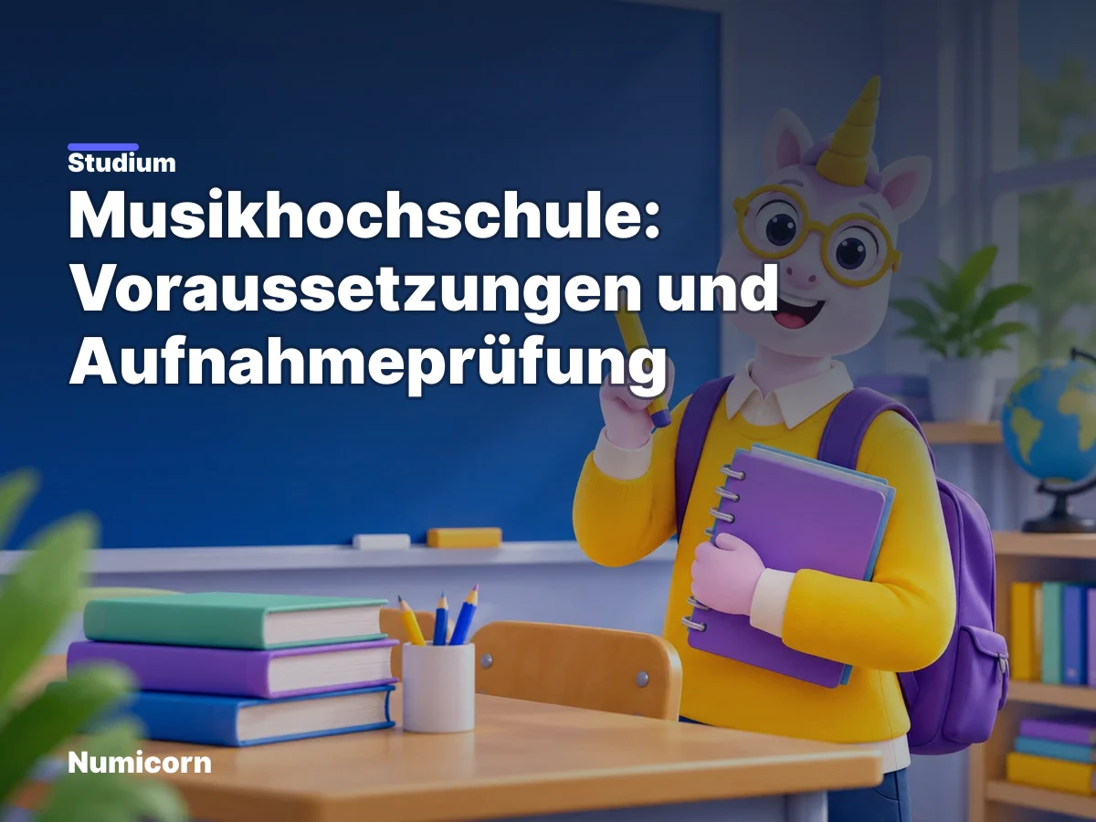 Musikhochschule: Voraussetzungen und Aufnahmeprüfung