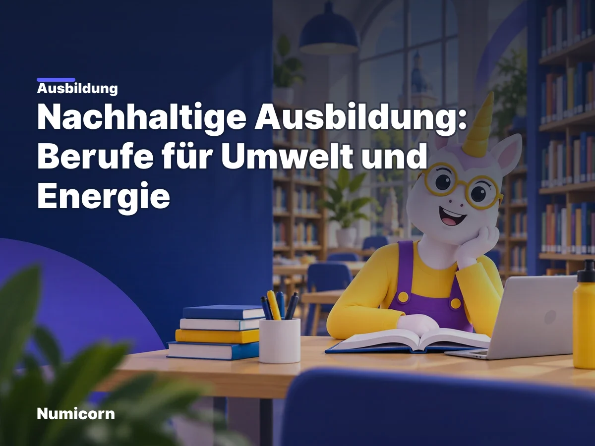 Nachhaltige Ausbildung: Berufe für Umwelt und Energie