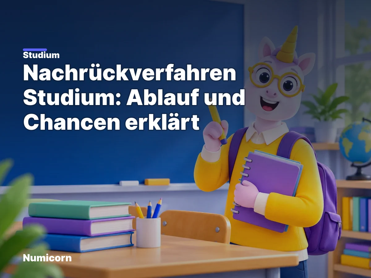 Nachrückverfahren Studium: Ablauf und Chancen erklärt