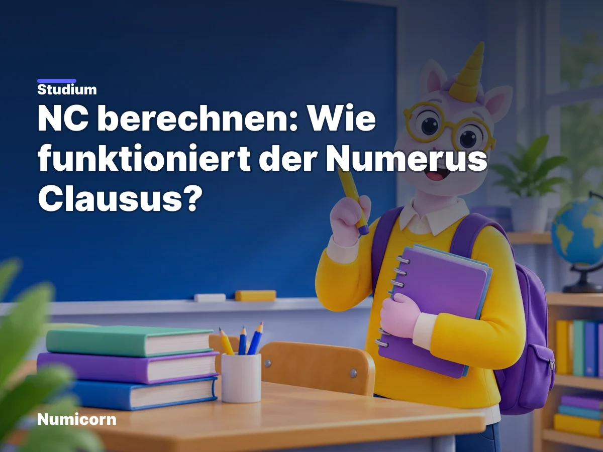 NC berechnen: Wie funktioniert der Numerus Clausus?