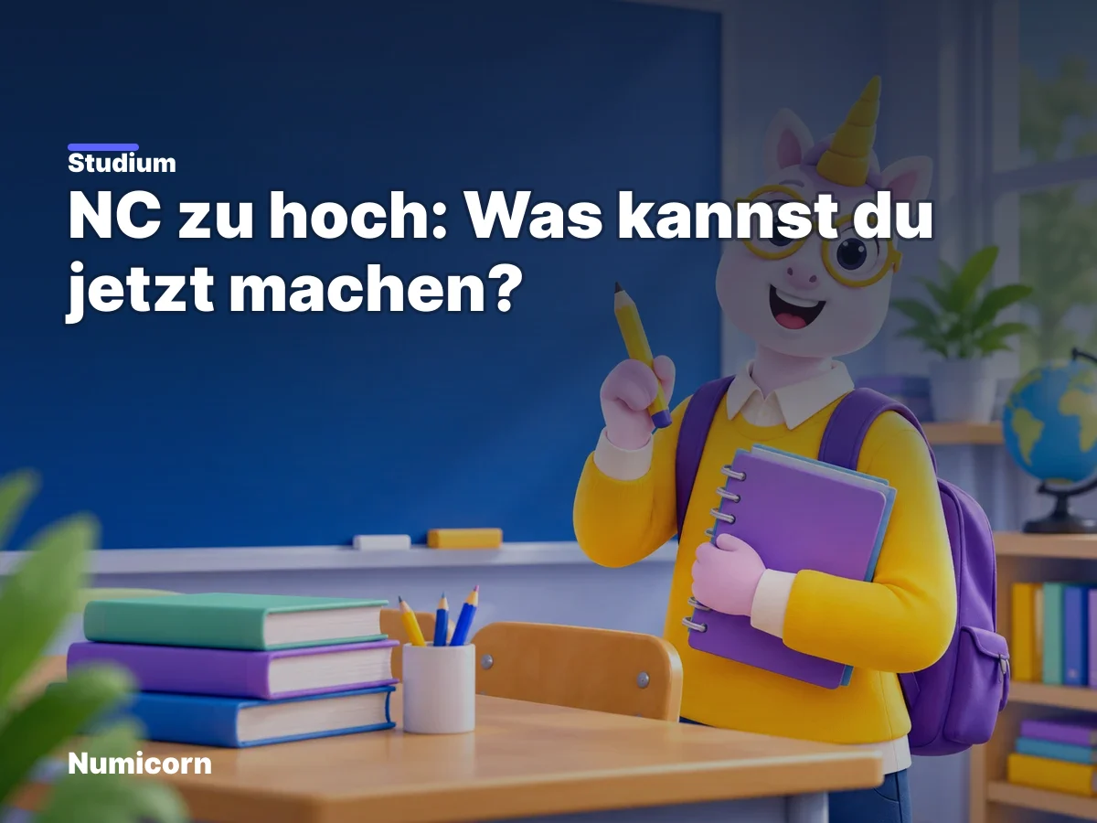 NC zu hoch: Was kannst du jetzt machen?