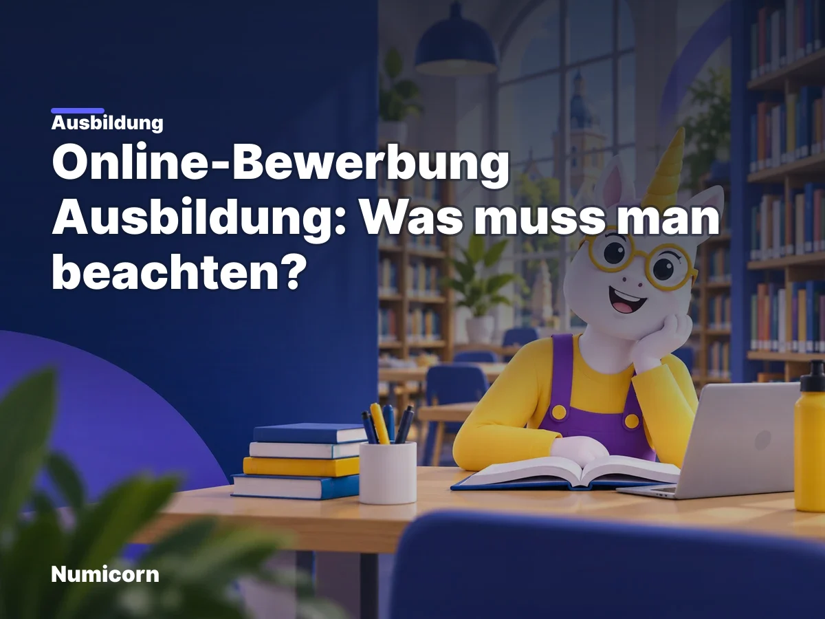 Online-Bewerbung Ausbildung: Was muss man beachten?