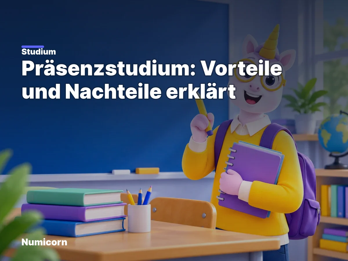 Präsenzstudium: Vorteile und Nachteile erklärt
