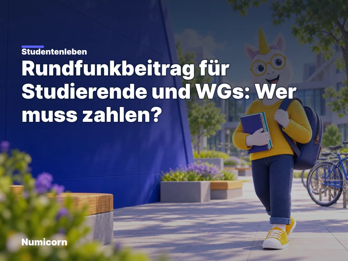 Rundfunkbeitrag für Studierende und WGs: Wer muss zahlen?