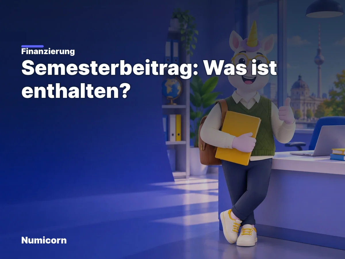 Semesterbeitrag: Was ist enthalten?