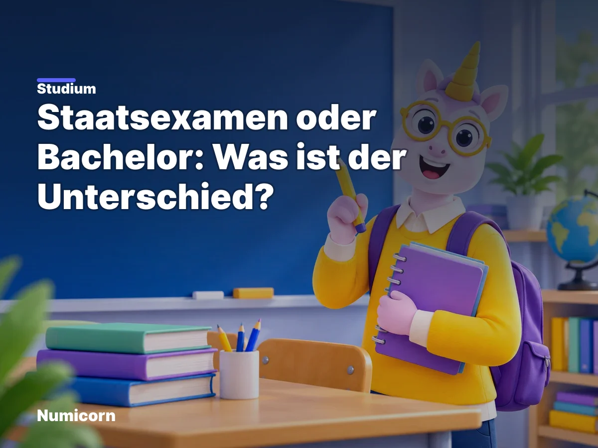 Staatsexamen oder Bachelor: Was ist der Unterschied?