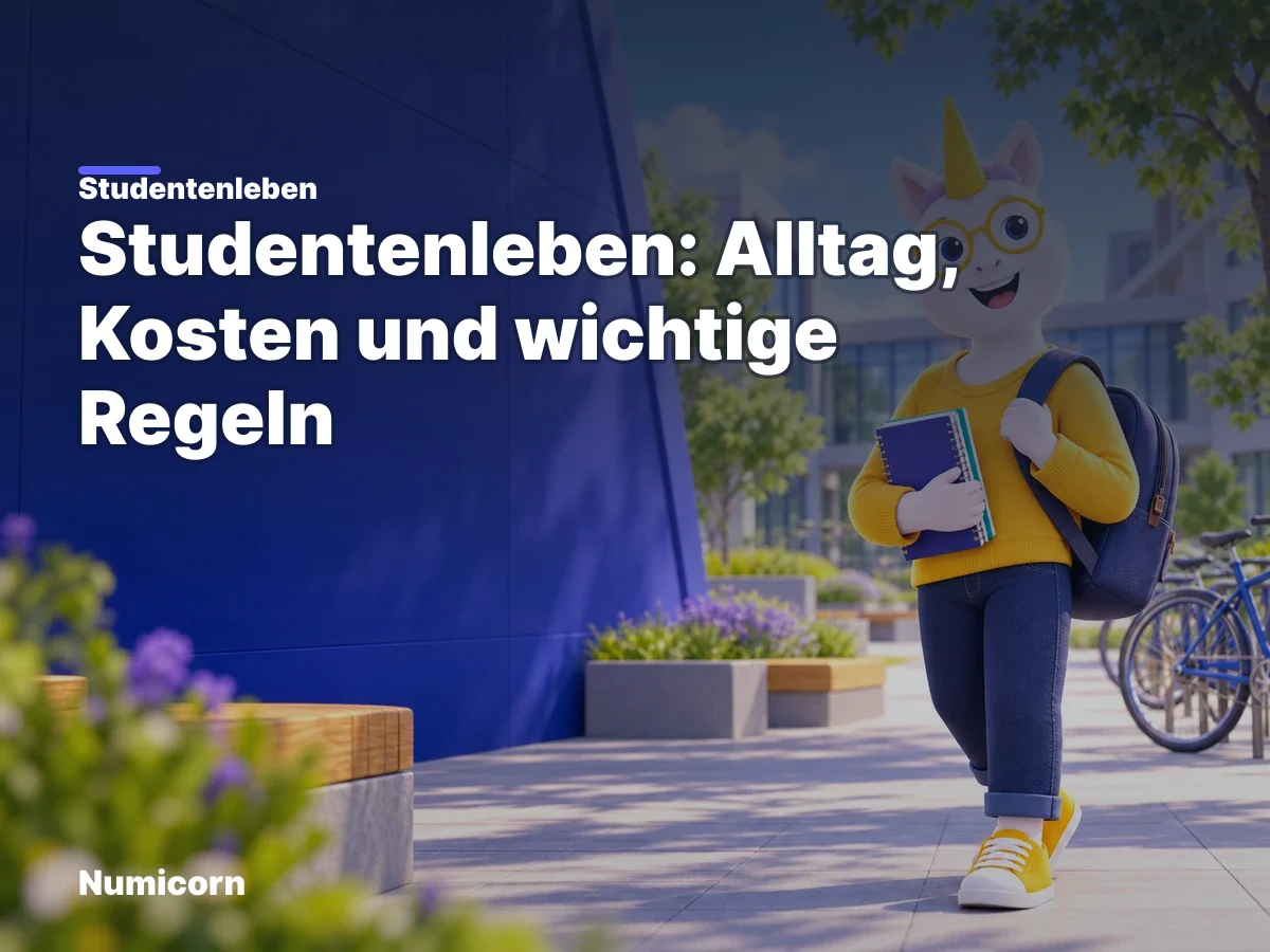 Studentenleben: Alltag, Kosten und wichtige Regeln