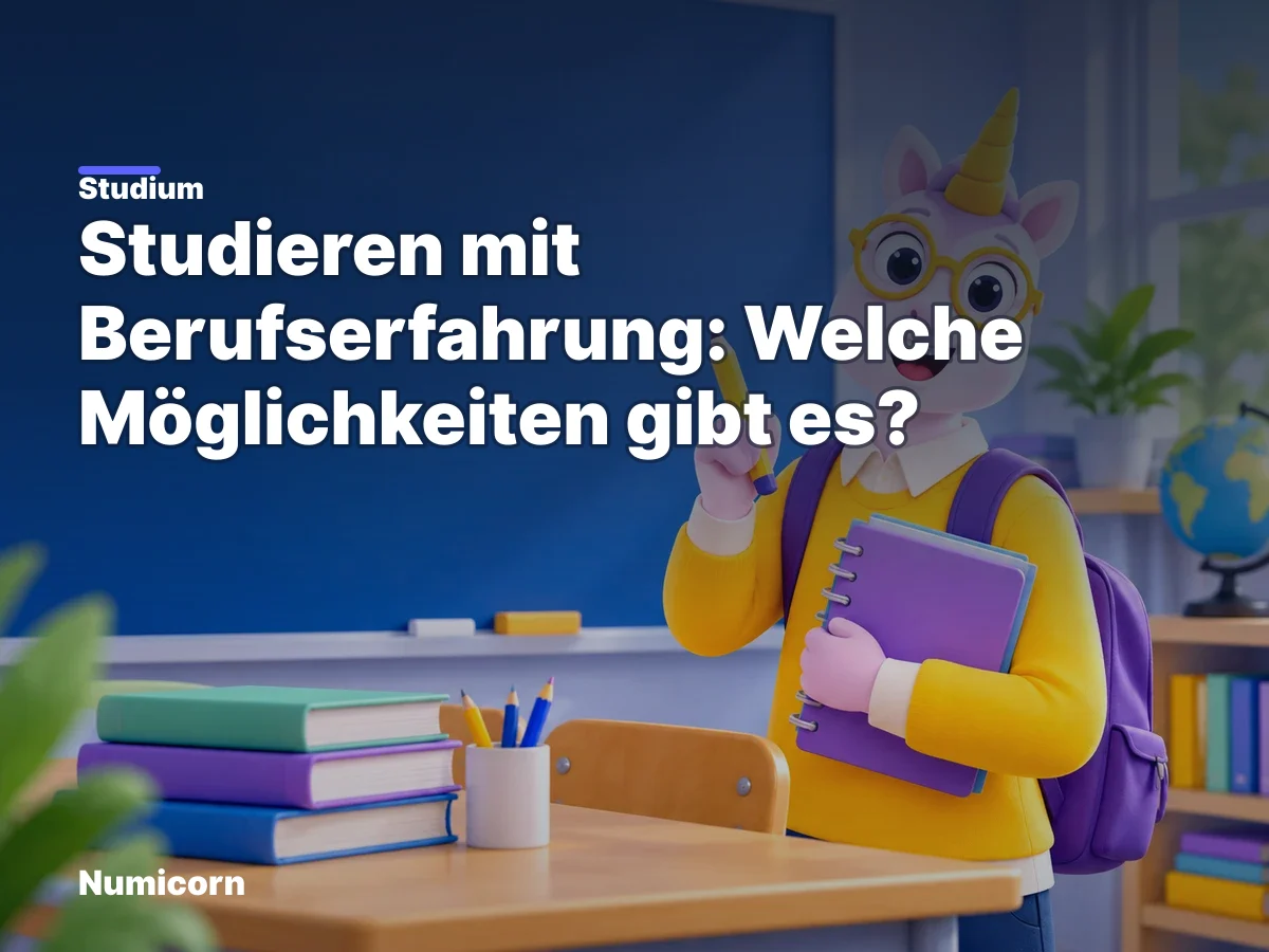 Studieren mit Berufserfahrung: Welche Möglichkeiten gibt es?
