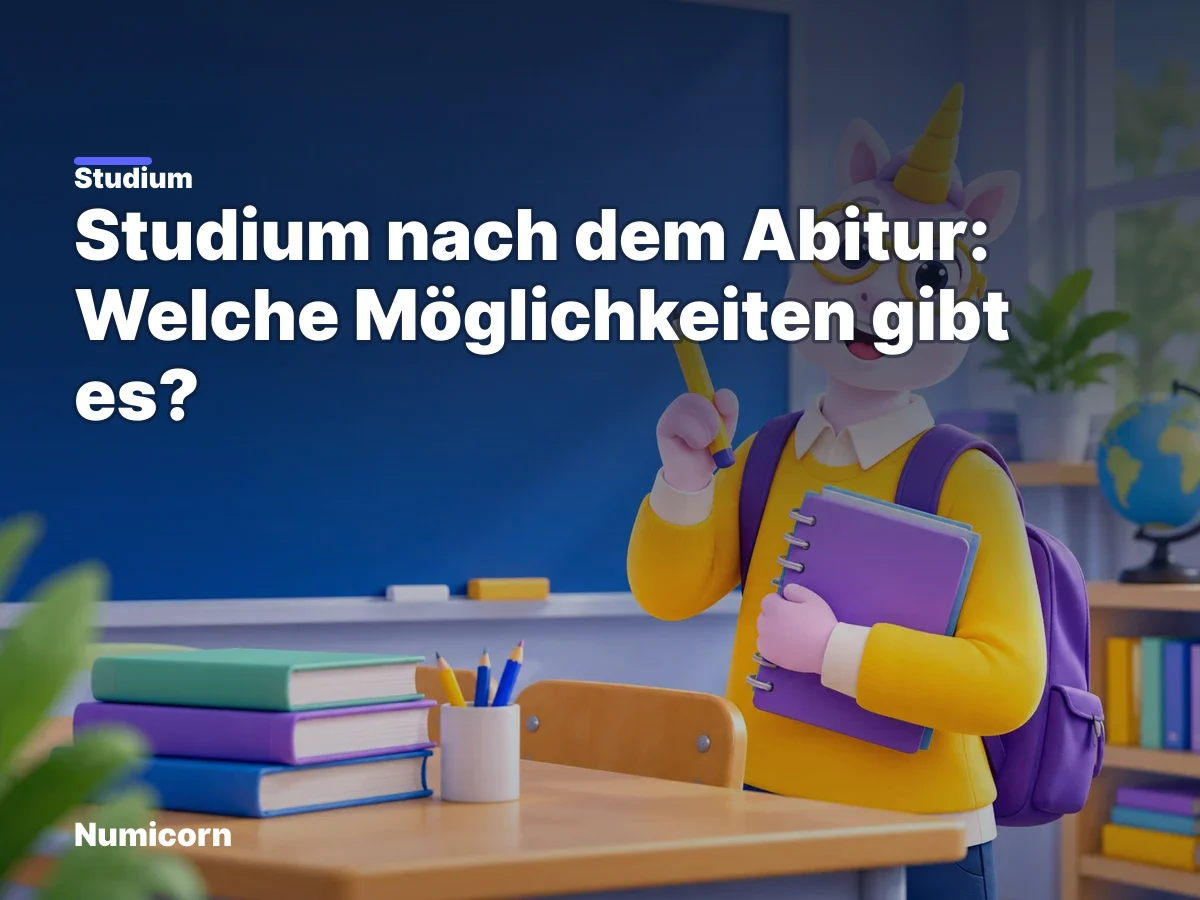 Studium nach dem Abitur: Welche Möglichkeiten gibt es?