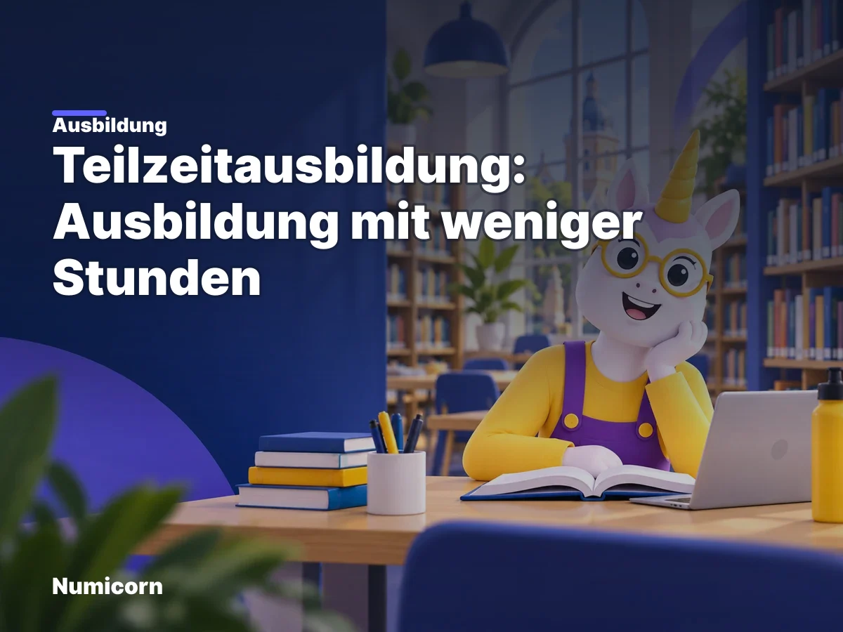 Teilzeitausbildung: Ausbildung mit weniger Stunden