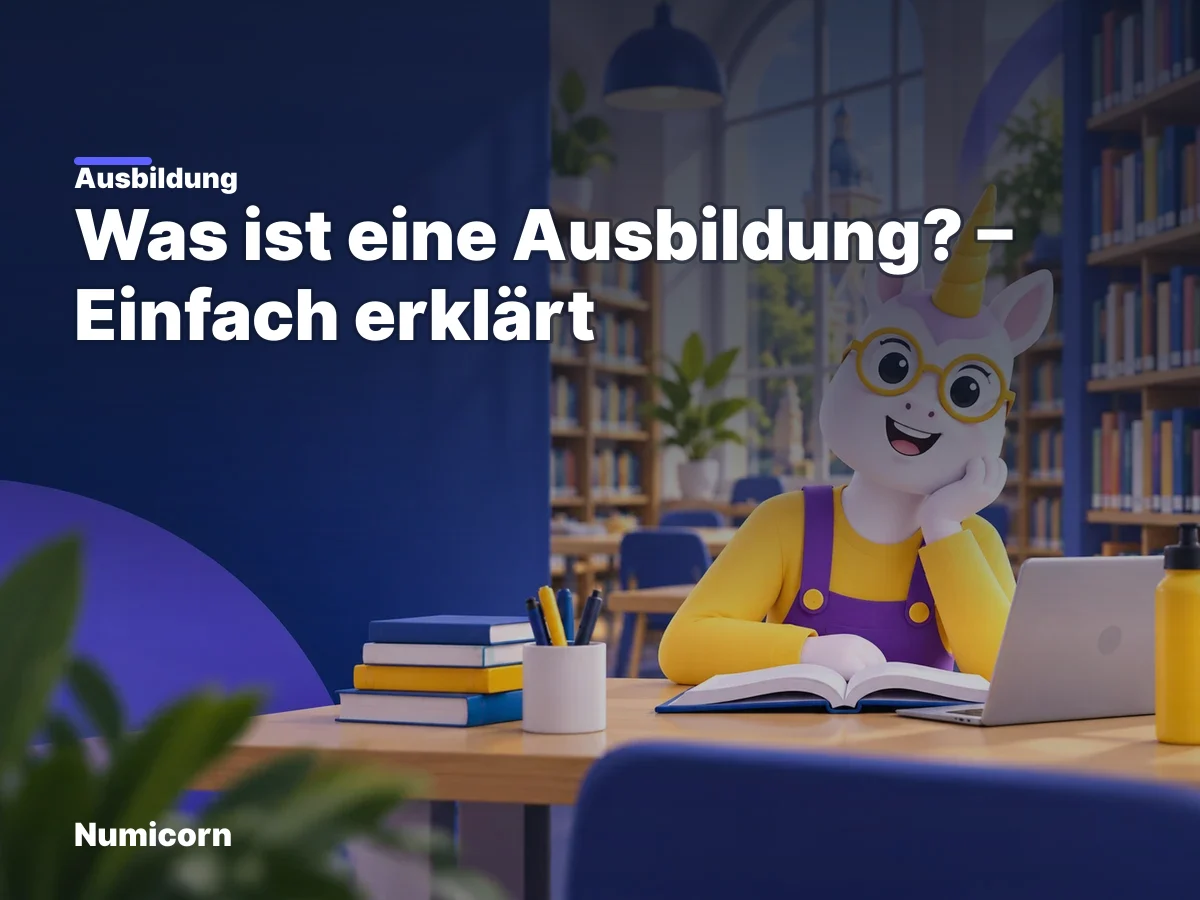 Was ist eine Ausbildung? Einfach erklärt