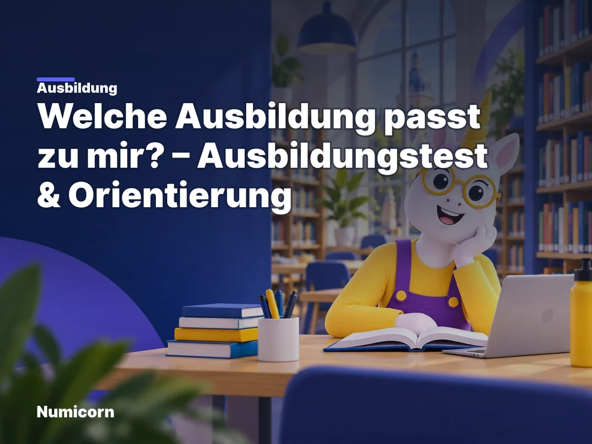 Welche Ausbildung passt zu mir? – Ausbildungstest & Orientierung