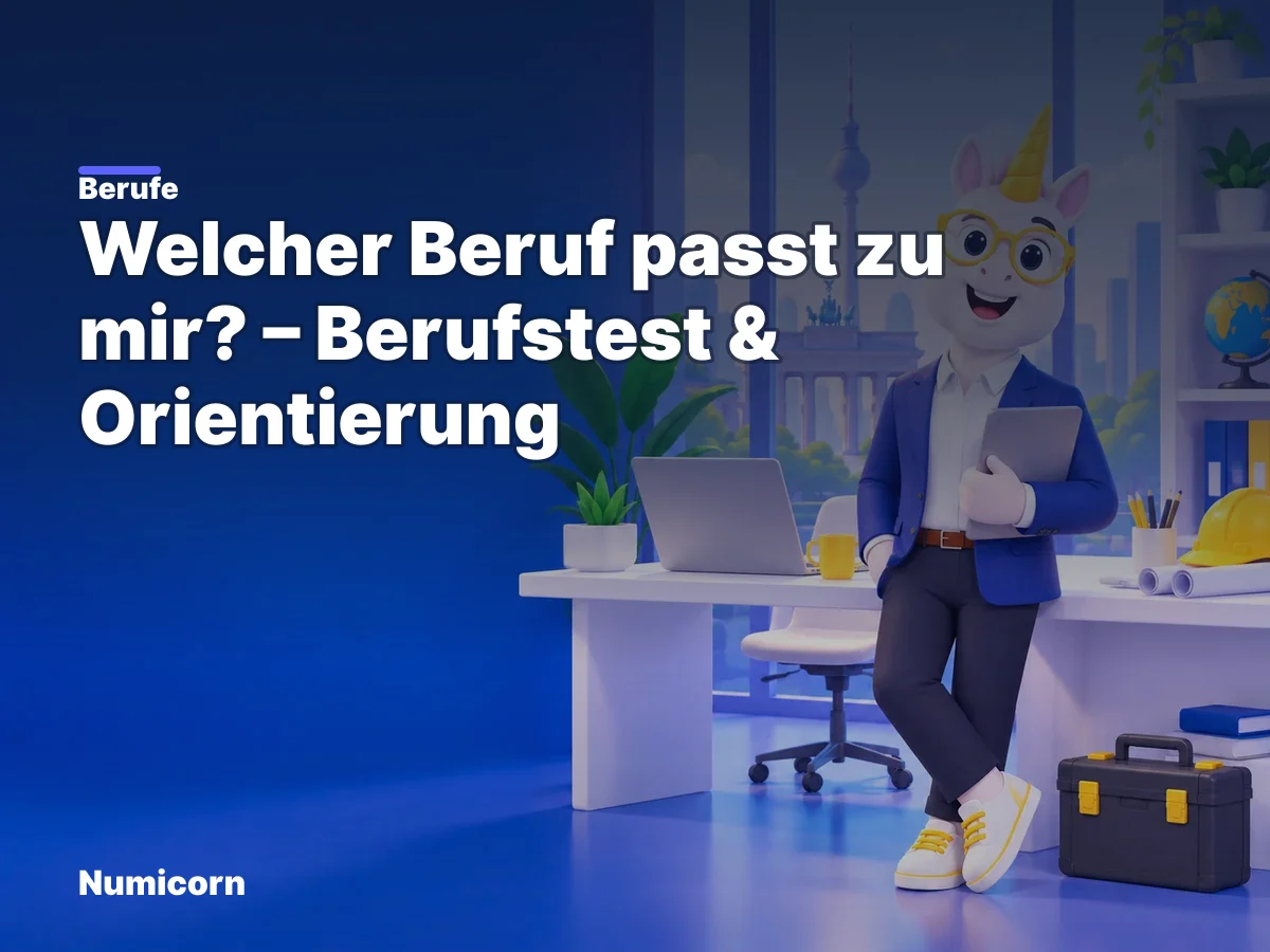 Welcher Beruf passt zu mir? – Berufstest & Orientierung