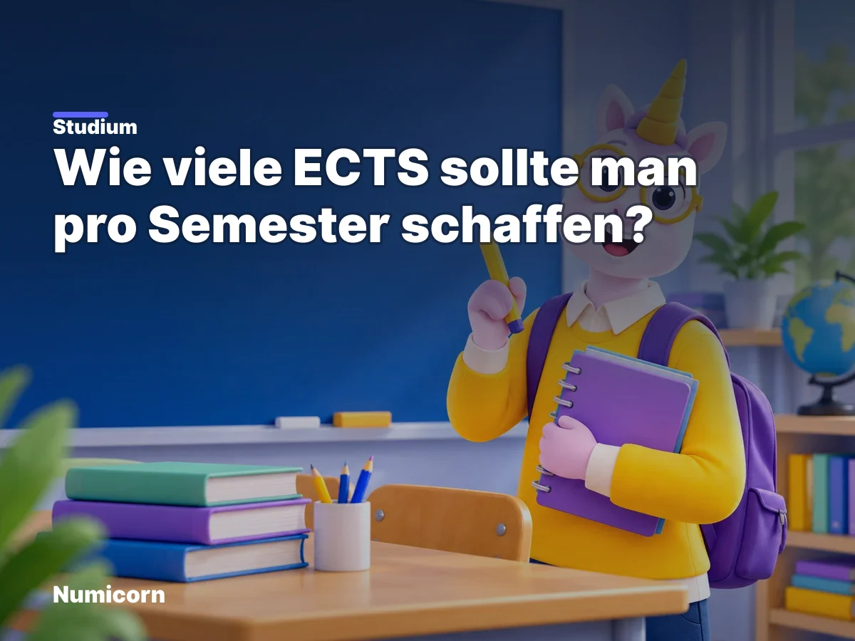 Wie viele ECTS sollte man pro Semester schaffen?