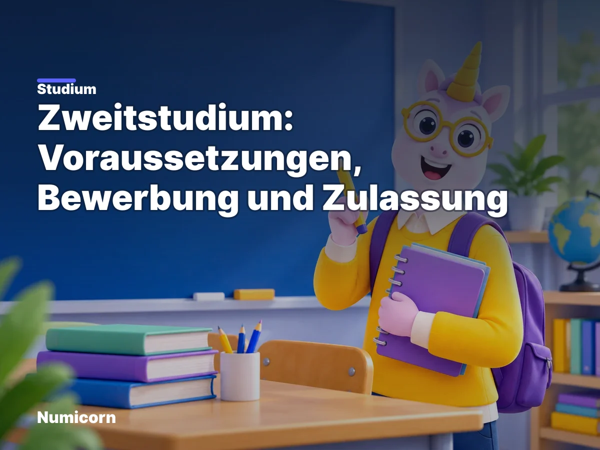 Zweitstudium: Voraussetzungen, Bewerbung und Zulassung